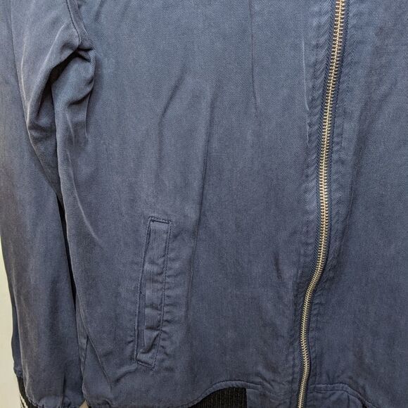 Harlowe & Graham Navy & black little zip-up - Picture 2 of 8